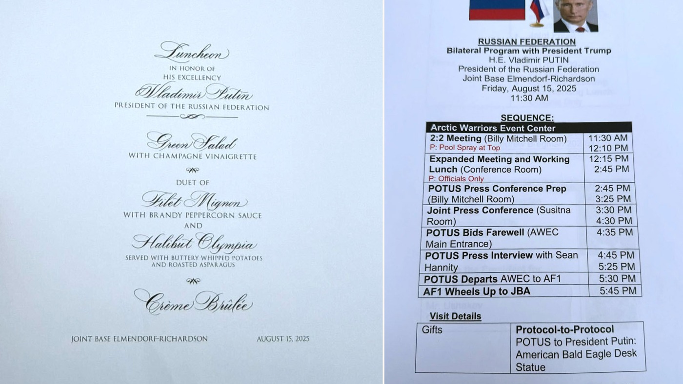 Alaskan Hotel Papers Shed Light On Trump-Putin Summit Details Alaskan Hotel Papers Shed Light On Trump-Putin Summit Details