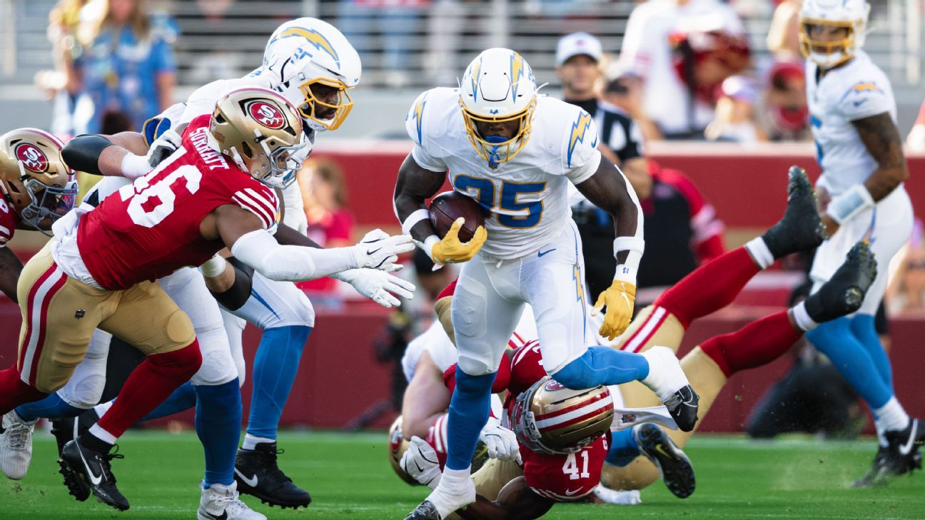 Analyzing The Chargers' 53-Man Roster: Preseason Performance & The Impact Of Najee Harris Analyzing The Chargers' 53-Man Roster: Preseason Performance & The Impact Of Najee Harris