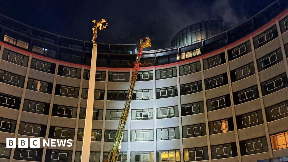 BBC Television Centre Fire: Extent Of Damage Still Unknown BBC Television Centre Fire: Extent Of Damage Still Unknown