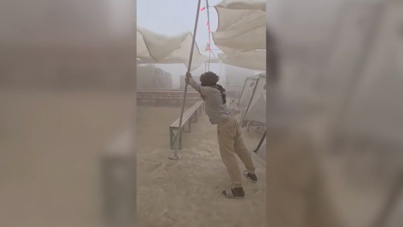Burning Man Festival Hit By Devastating Dust Storm: Thousands Affected Burning Man Festival Hit By Devastating Dust Storm: Thousands Affected
