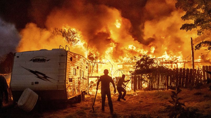 California Gold Rush Town Devastated By Rapid Wildfire California Gold Rush Town Devastated By Rapid Wildfire