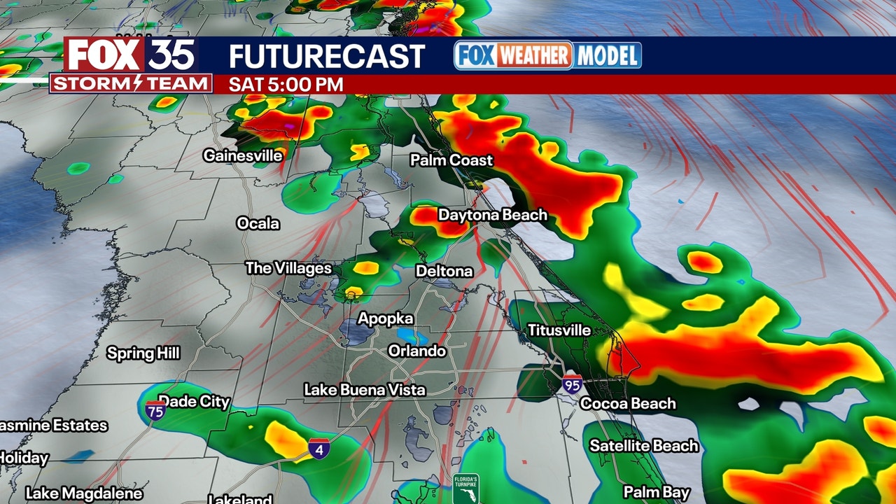 Central Florida Rain Forecast: Weekend Storm System Impacts Central Florida Rain Forecast: Weekend Storm System Impacts