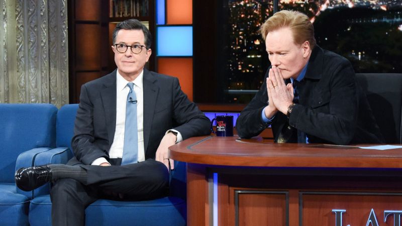Conan O'Brien Critiques Late Night TV, Singling Out Stephen Colbert's Success