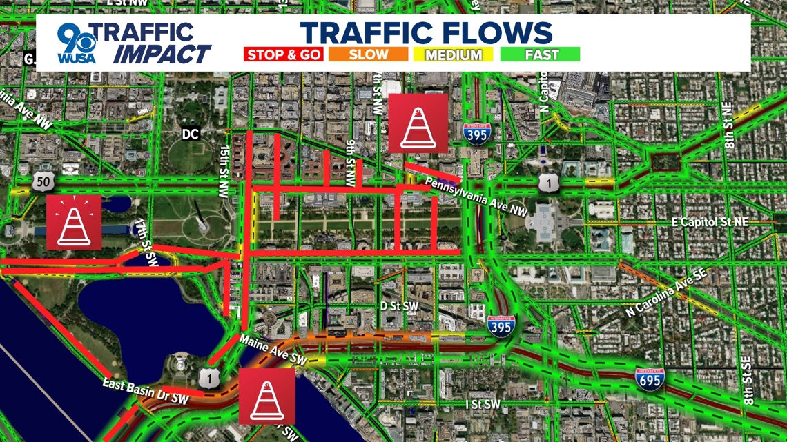 DC Bike Ride: Road Closures And Traffic Delays DC Bike Ride: Road Closures And Traffic Delays