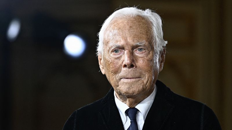 End Of An Era: Italy Says Goodbye To Giorgio Armani End Of An Era: Italy Says Goodbye To Giorgio Armani