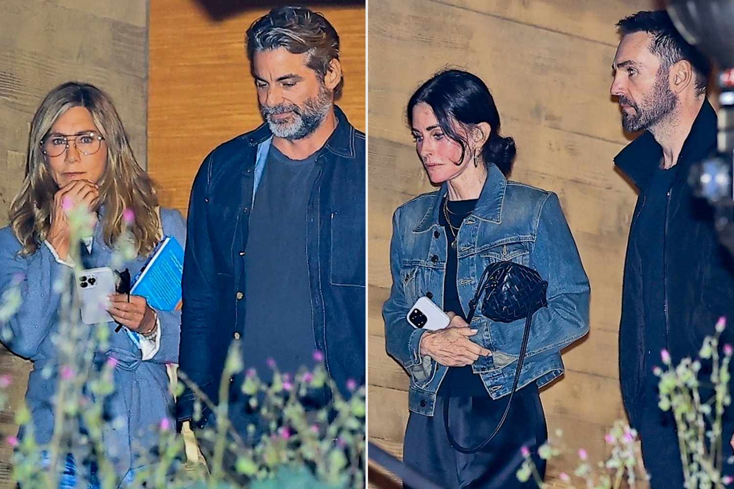Jennifer Aniston's Double Date: Courteney Cox And Johnny McDaid Join The Fun Jennifer Aniston's Double Date: Courteney Cox And Johnny McDaid Join The Fun