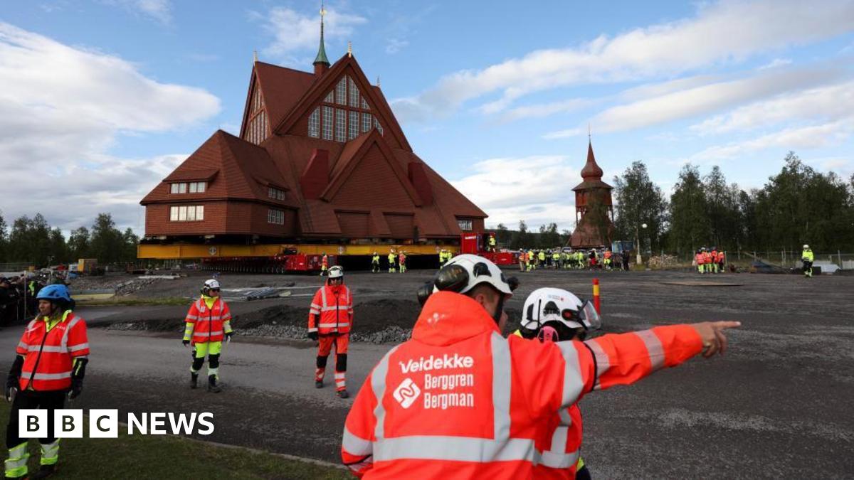 Kiruna Church's Epic Two-Day Move Across Swedish City
