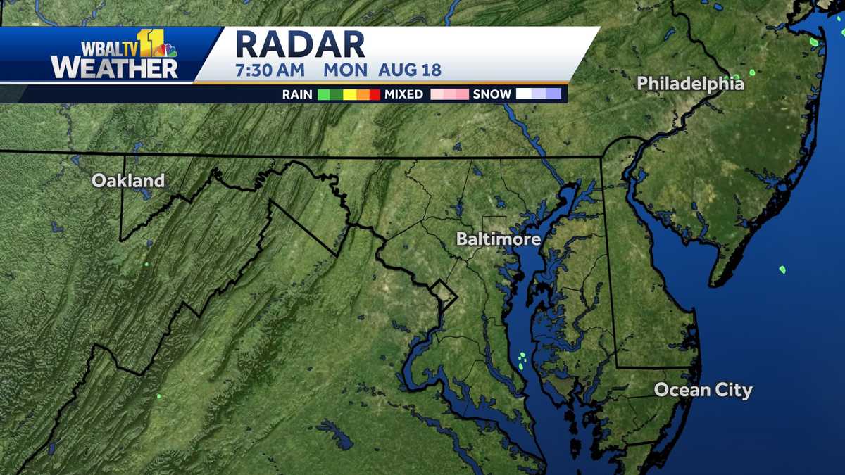 Latest Weather Update: New Storm System Targeting Maryland Tonight
