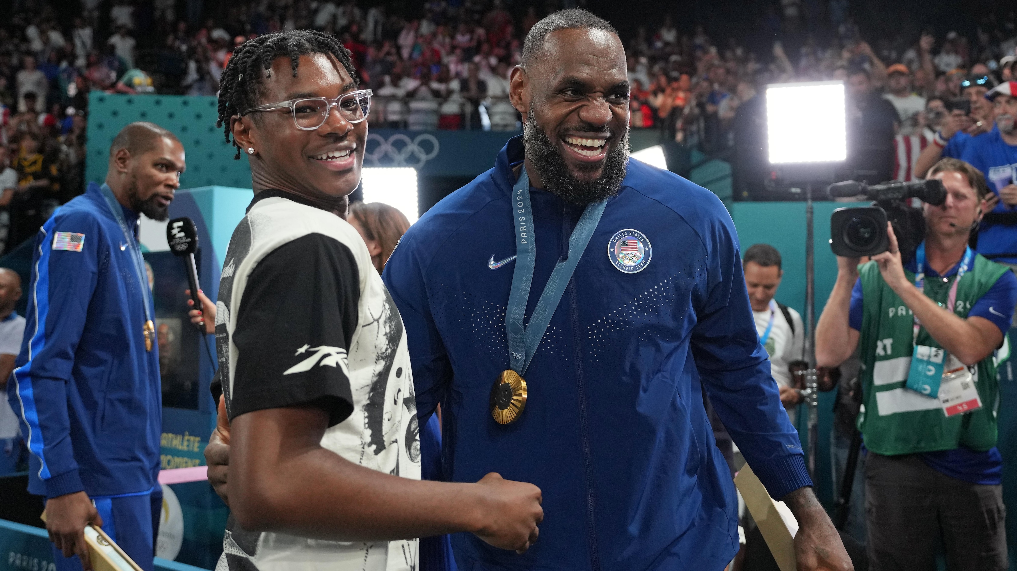 LeBron James Jokes With Son Bryce About His Facial Hair In New Video LeBron James Jokes With Son Bryce About His Facial Hair In New Video
