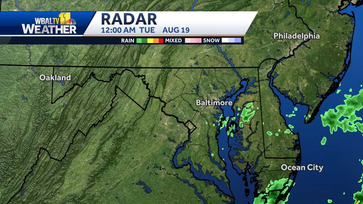 Maryland Braces For Second Round Of Storms Tonight