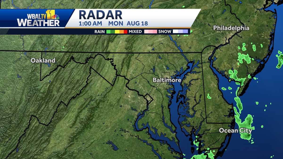 Maryland Under Another Severe Weather Threat: Late-Night Storms Forecast Maryland Under Another Severe Weather Threat: Late-Night Storms Forecast