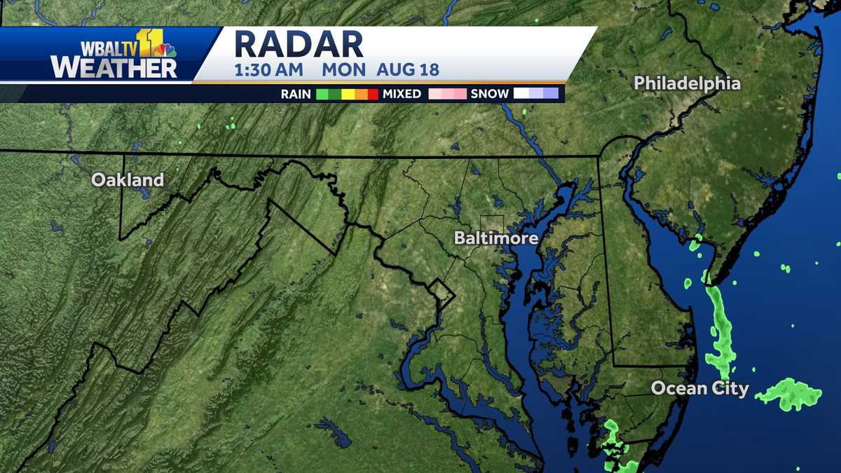 More Severe Weather Expected In Maryland Late Tonight