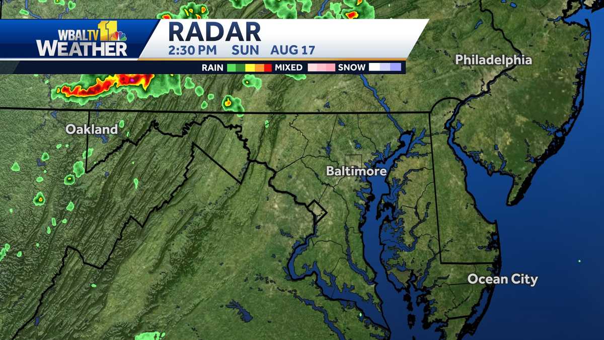 More Severe Weather Expected In Maryland: Second Line Of Storms Arriving Tonight More Severe Weather Expected In Maryland: Second Line Of Storms Arriving Tonight