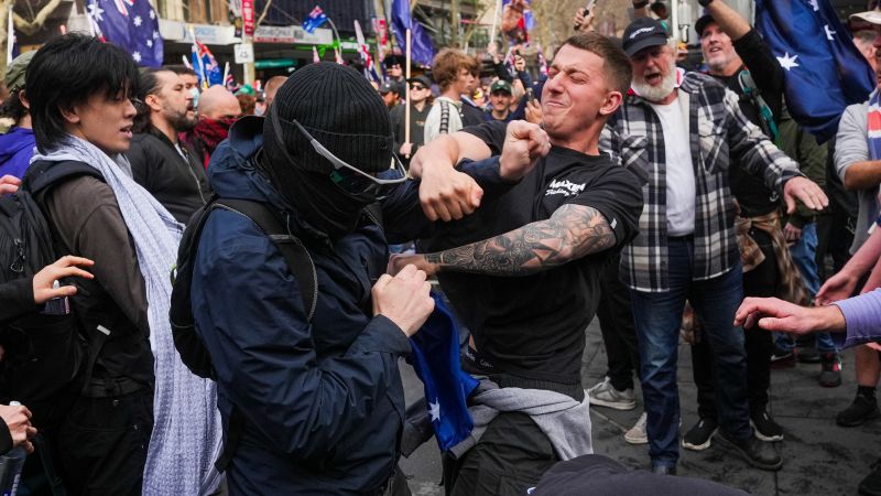 Neo-Nazi Links Emerge As Thousands Rally Against Immigration In Australia Neo-Nazi Links Emerge As Thousands Rally Against Immigration In Australia