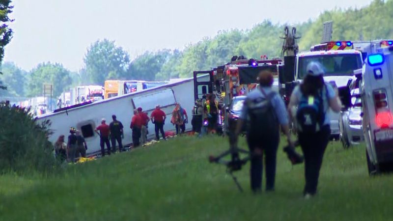 New York Tour Bus Crash: Five Dead, Dozens Injured