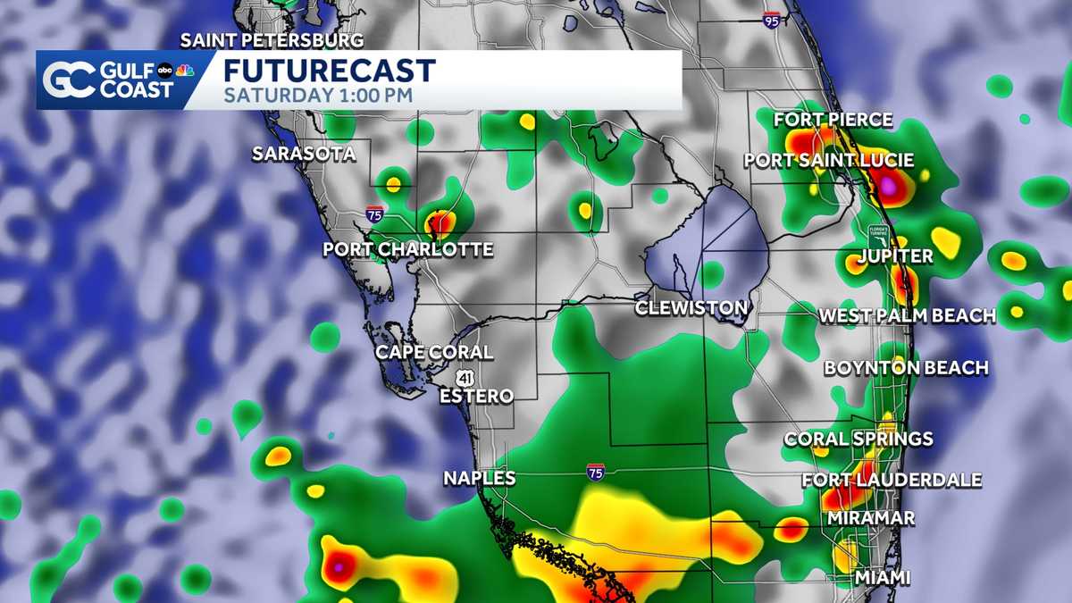 Planning Your Weekend? Check The Forecast For Scattered Rain
