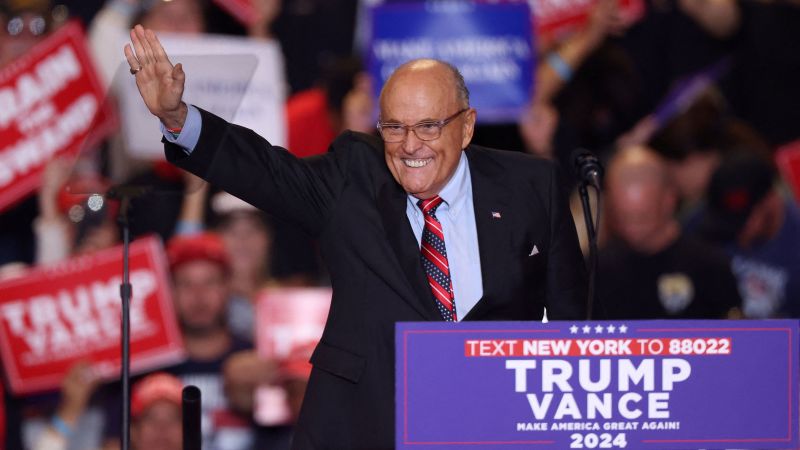 Presidential Medal Of Freedom: Trump Honors Giuliani Presidential Medal Of Freedom: Trump Honors Giuliani