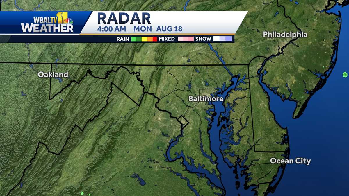 Second Line Of Storms To Hit Maryland Late Tonight: What To Expect