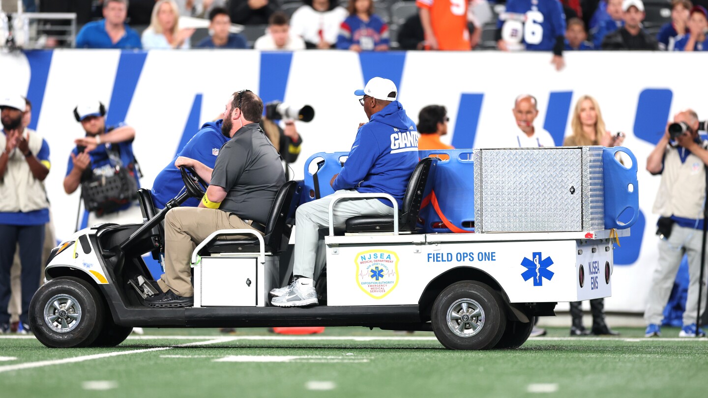 TJ Moore Hospitalized, Awaiting Leg Surgery: Giants Release Statement TJ Moore Hospitalized, Awaiting Leg Surgery: Giants Release Statement