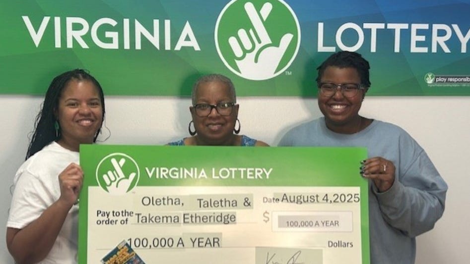 Twice The Luck: Virginia Lottery Player Wins Second $1 Million Scratch-Off.
